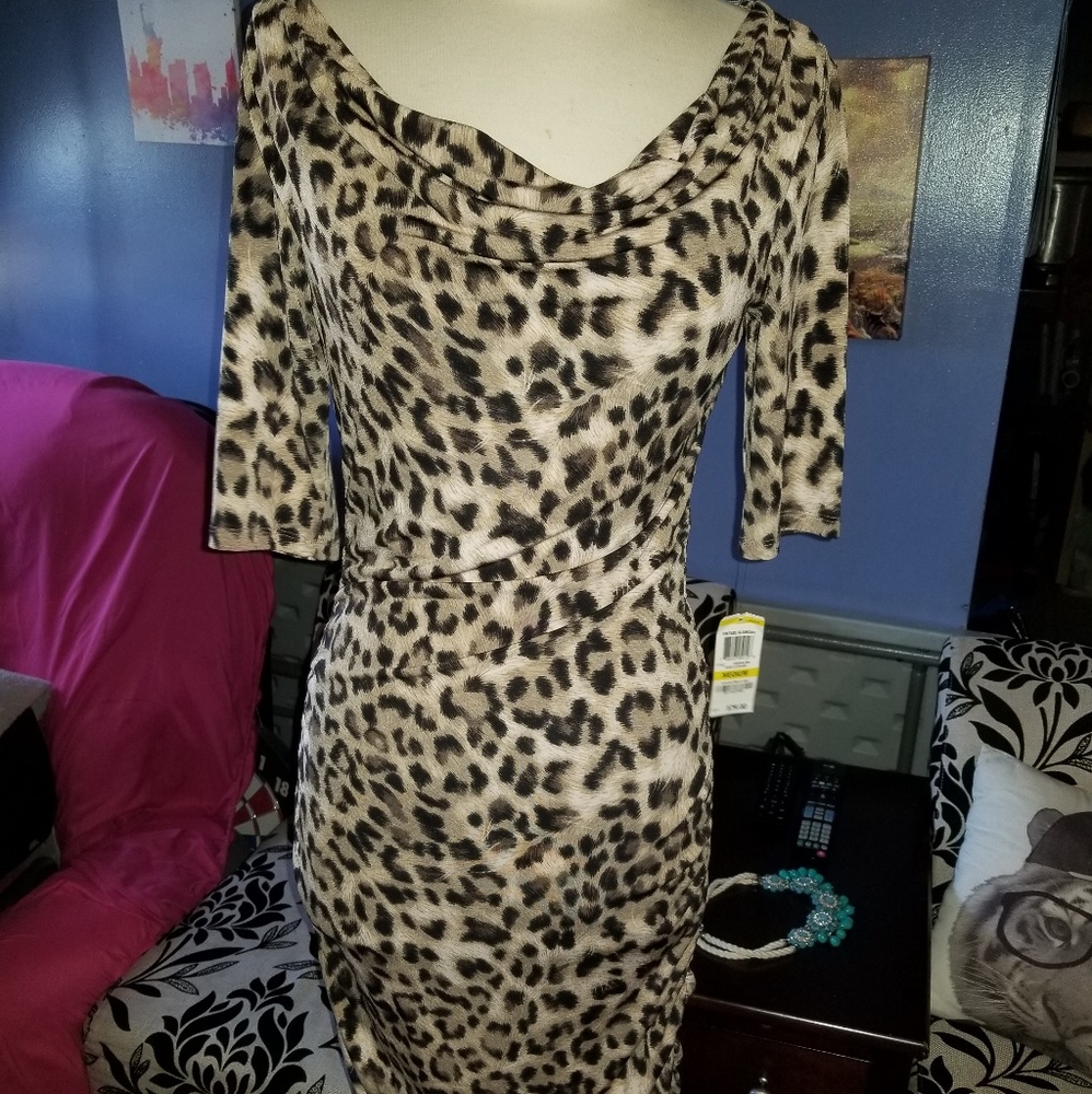 INC International leopard dress